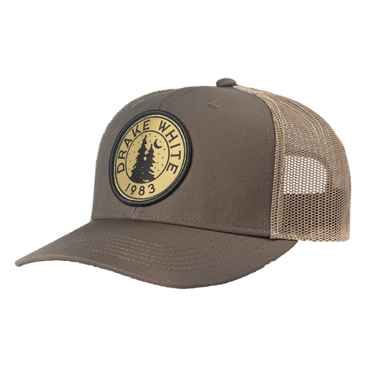 Drake White Tan Patch Hat