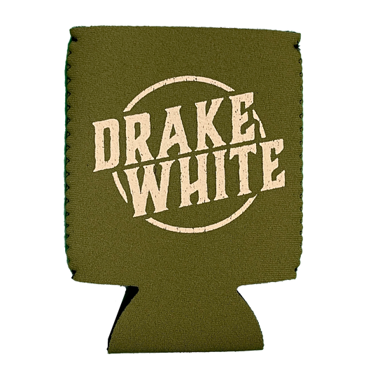 Olive Roundel Koozie