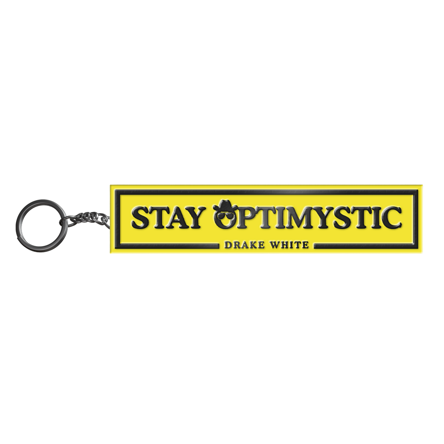 Stay Optimystic Keychain